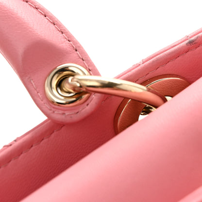 Christian Dior Lambskin Cannage Micro Lady D-Joy Pink 12 of 12