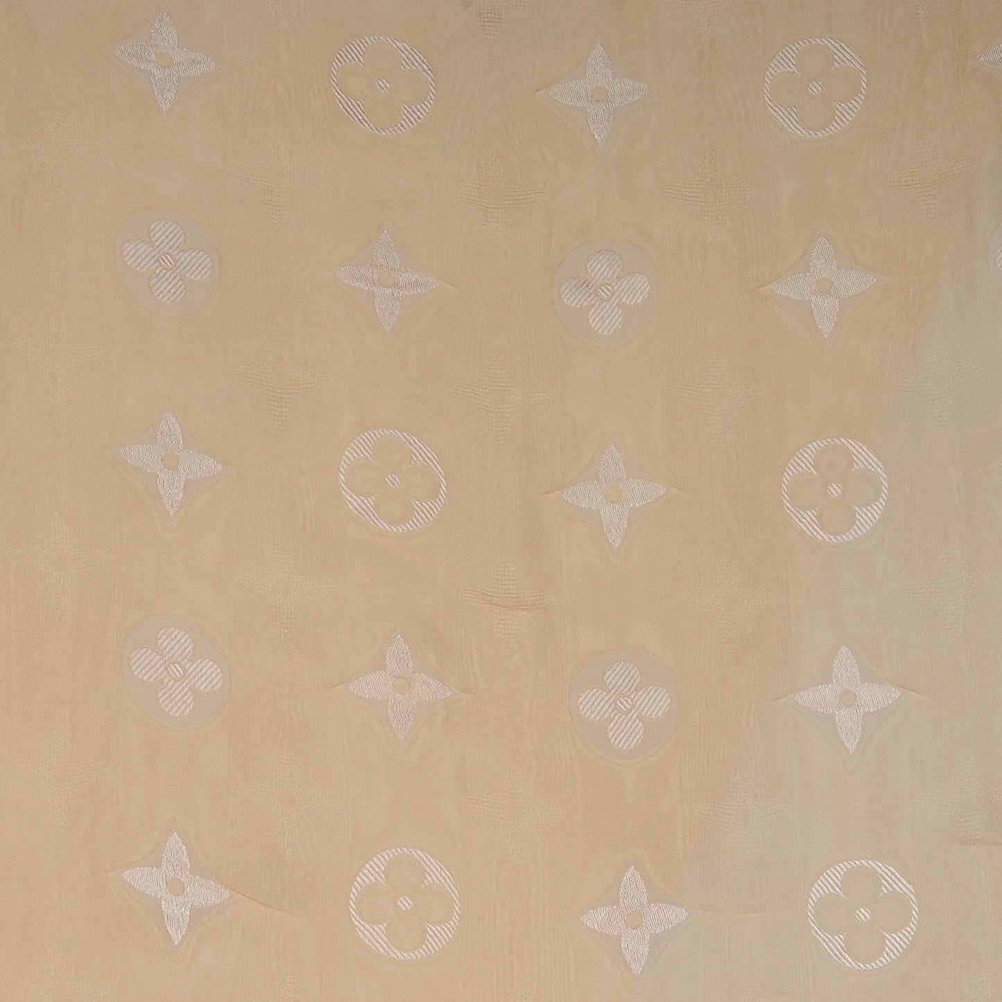 Silk Acetate Monogram Scarf