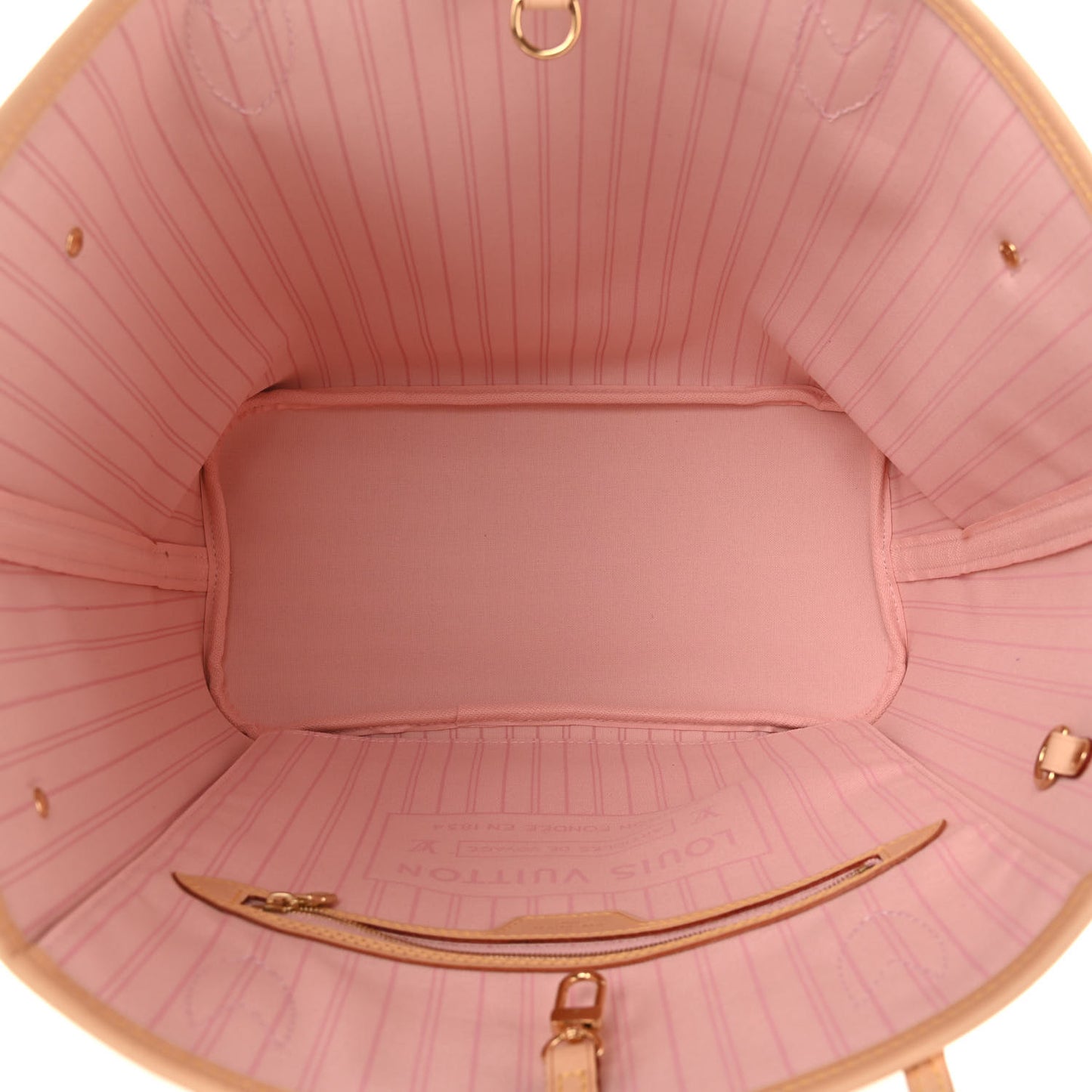 Damier Azur Neo Neverfull MM Rose Ballerine