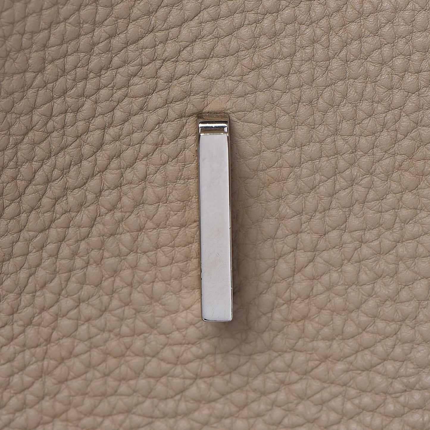 Taurillon Clemence Birkin 40 Gris Tourterelle
