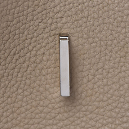 Hermes Taurillon Clemence Birkin 40 Gris Tourterelle 13 of 33