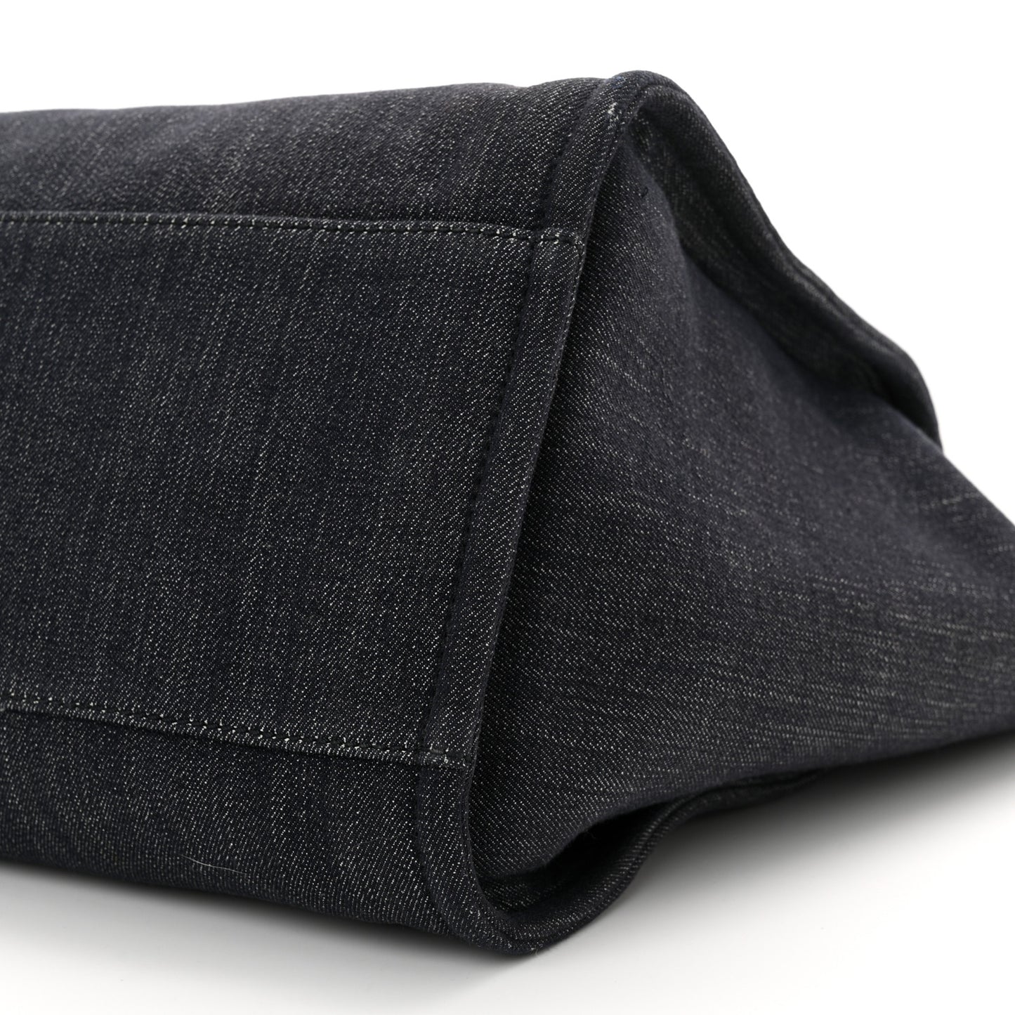 Denim Medium Deauville Tote Dark Blue