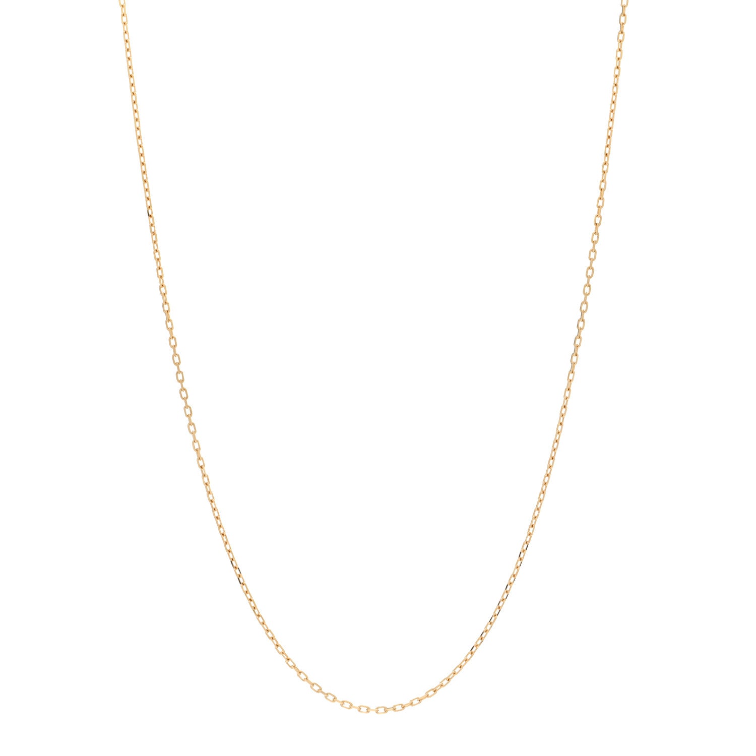 Cartier 18K Yellow Gold Chain Necklace 1 of 5