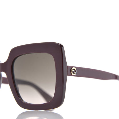 Gucci Acetate Oversize Sunglasses GG0328S Red 7 of 8