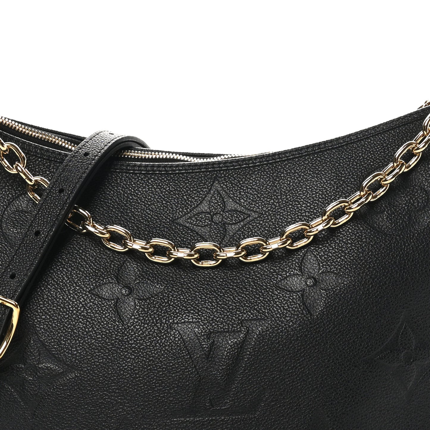 Empreinte Monogram Giant Loop Hobo Black