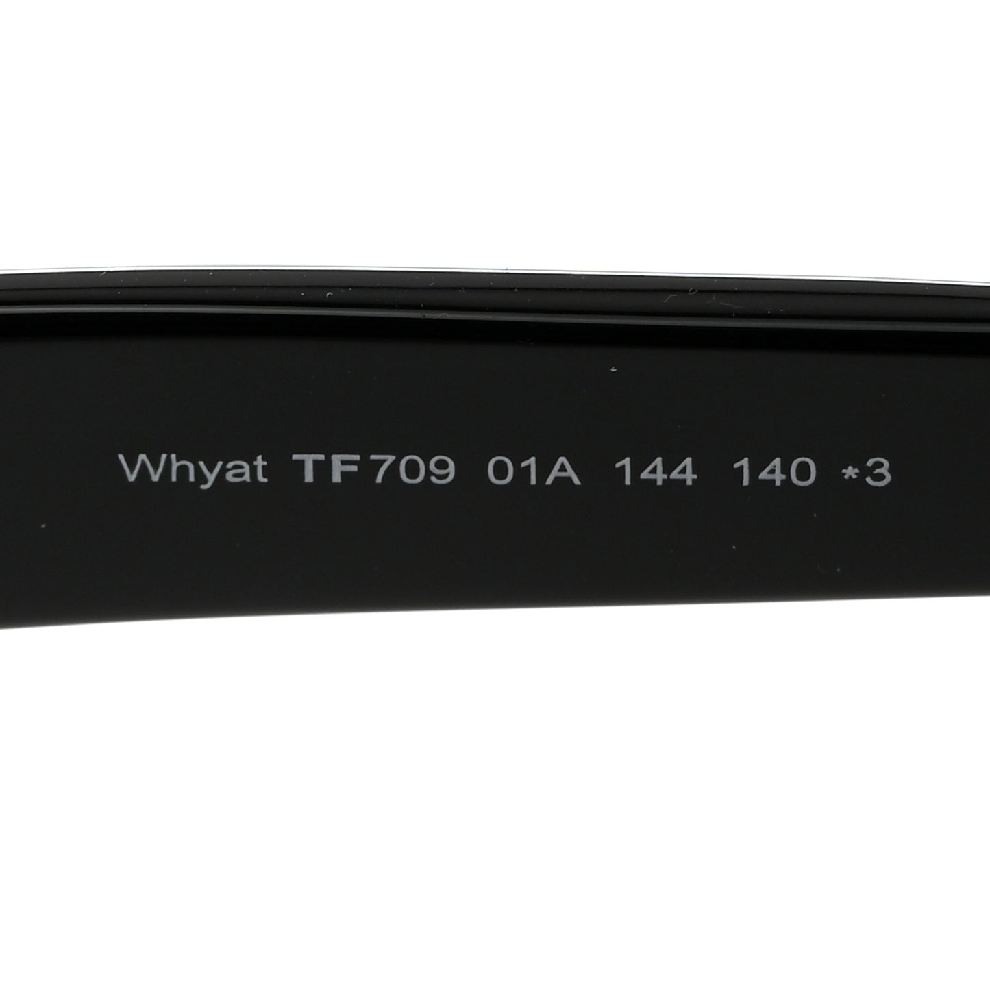 Acetate Whyat Square Sunglasses TF709 Black
