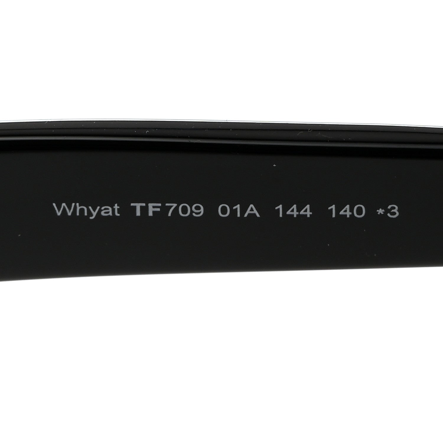 Tom Ford Acetate Whyat Square Sunglasses TF709 Black 5 of 8