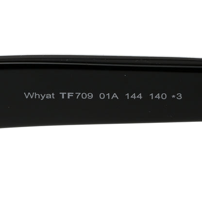 Tom Ford Acetate Whyat Square Sunglasses TF709 Black 5 of 8