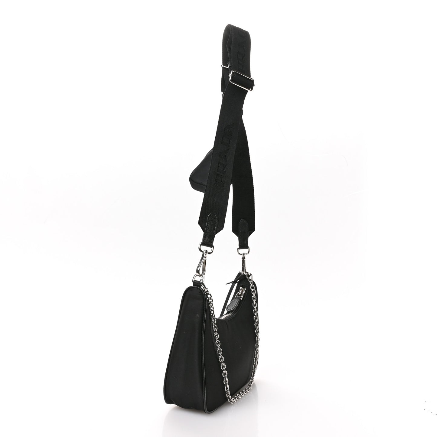 Nylon Re-Edition 2005 Shoulder Bag Black