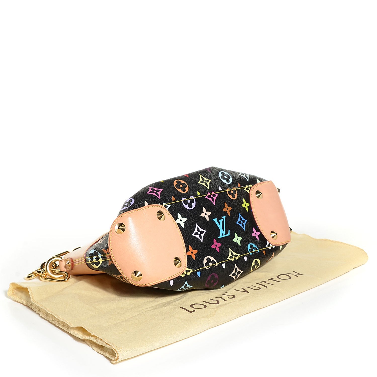 Louis Vuitton Monogram Multicolor Judy PM Black 4 of 7
