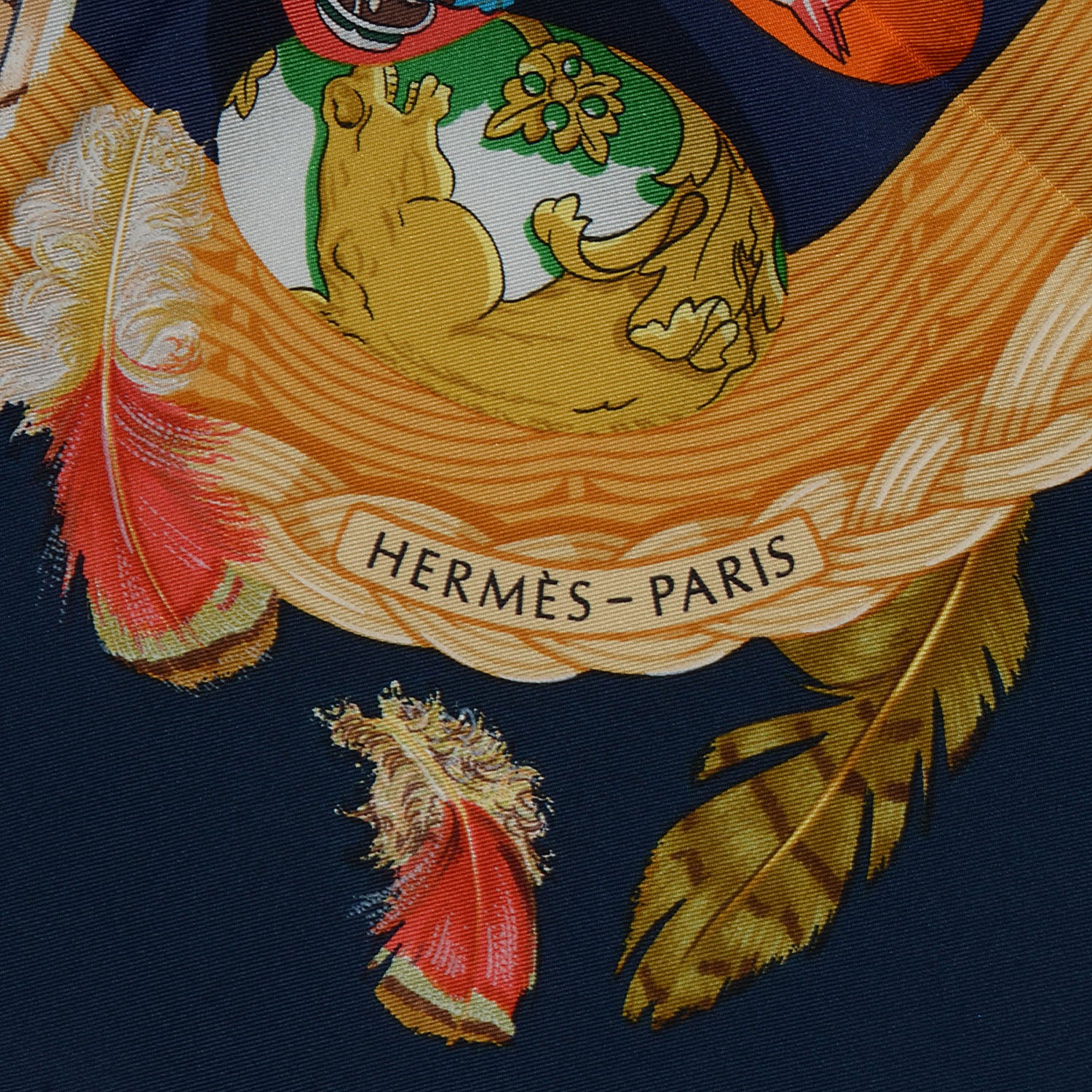 Hermes Silk Couvee d'Scarf 90 4 of 6