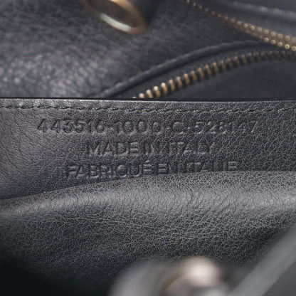Balenciaga Veau Grana Perforated Blackout Hardware S City Black 9 of 10