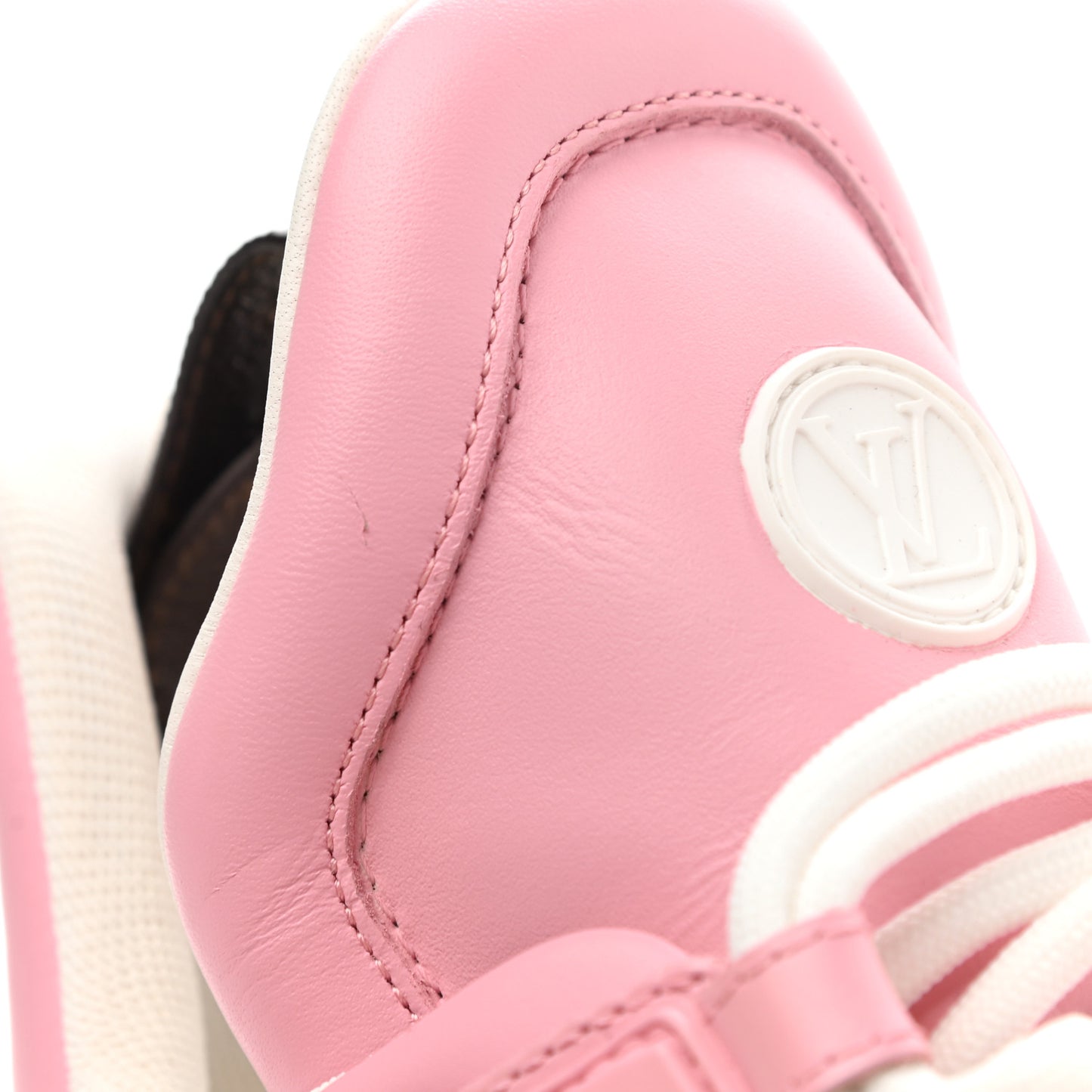 Calfskin LV Archlight Sneakers 38 Pink