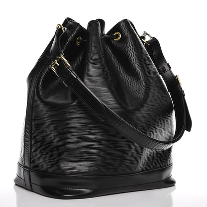 Louis Vuitton Epi Noe Black 5 of 14