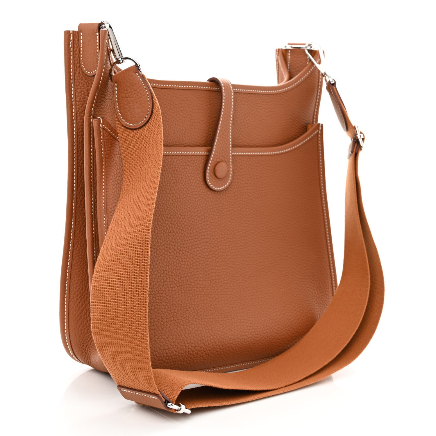 Hermes Taurillon Clemence Evelyne III PM Gold 3 of 10