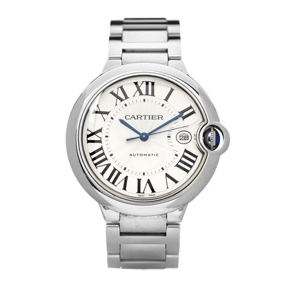 Cartier Stainless Steel 42mm Ballon Bleu De Automatic Watch 1 of 7