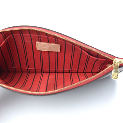 Louis Vuitton Monogram Neverfull MM GM Pochette Cherry 5 of 13