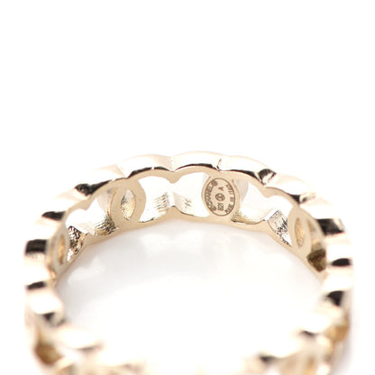 Chanel Metal CC Ring 6 52 Gold 4 of 4