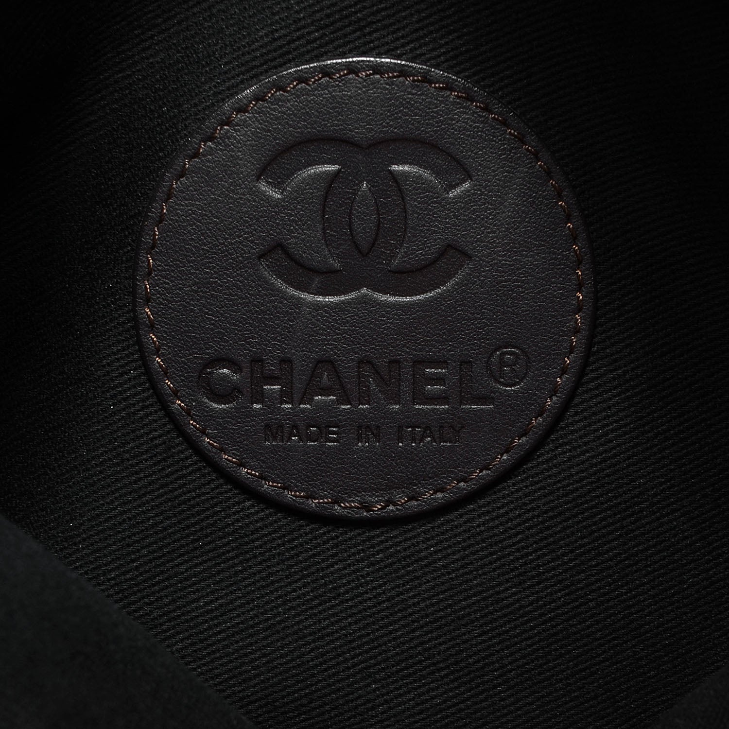 Chanel Coated Canvas Quilted Expandable Messenger Brown 6 of 7