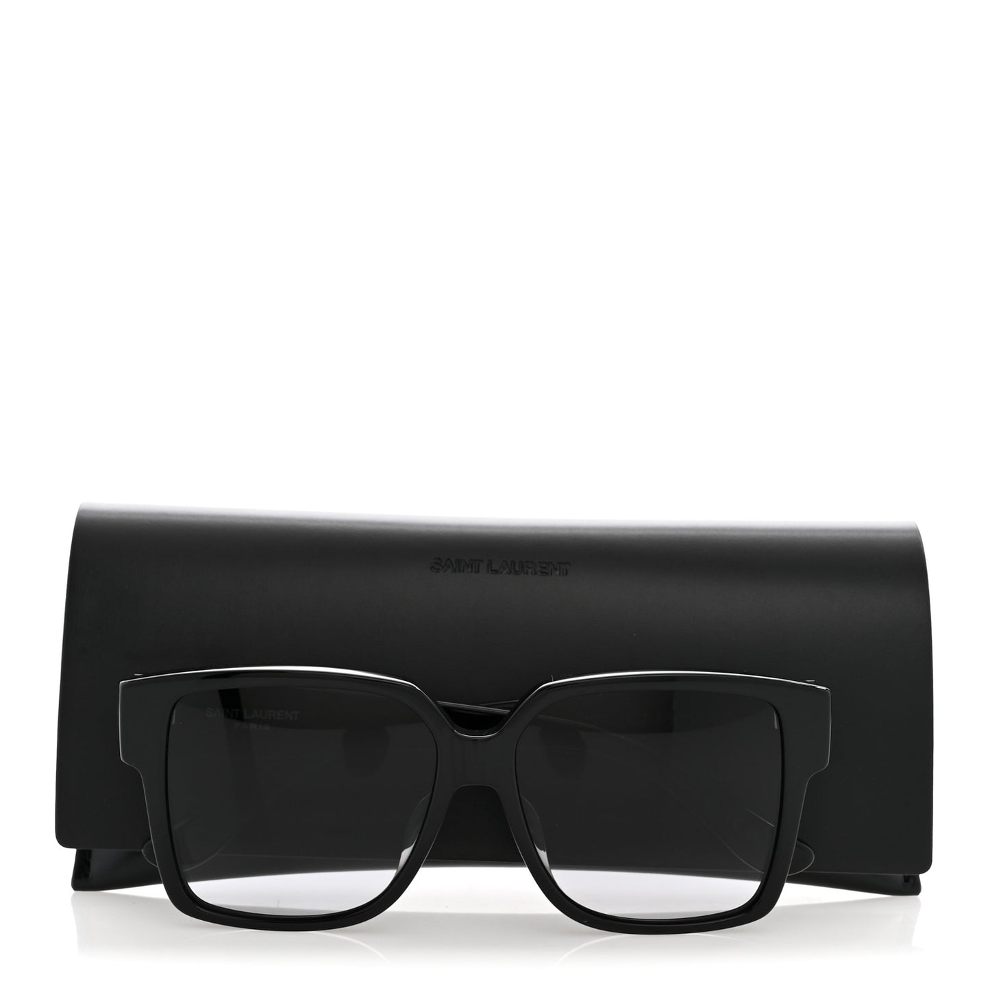 Acetate Square Sunglasses SL M9F Black