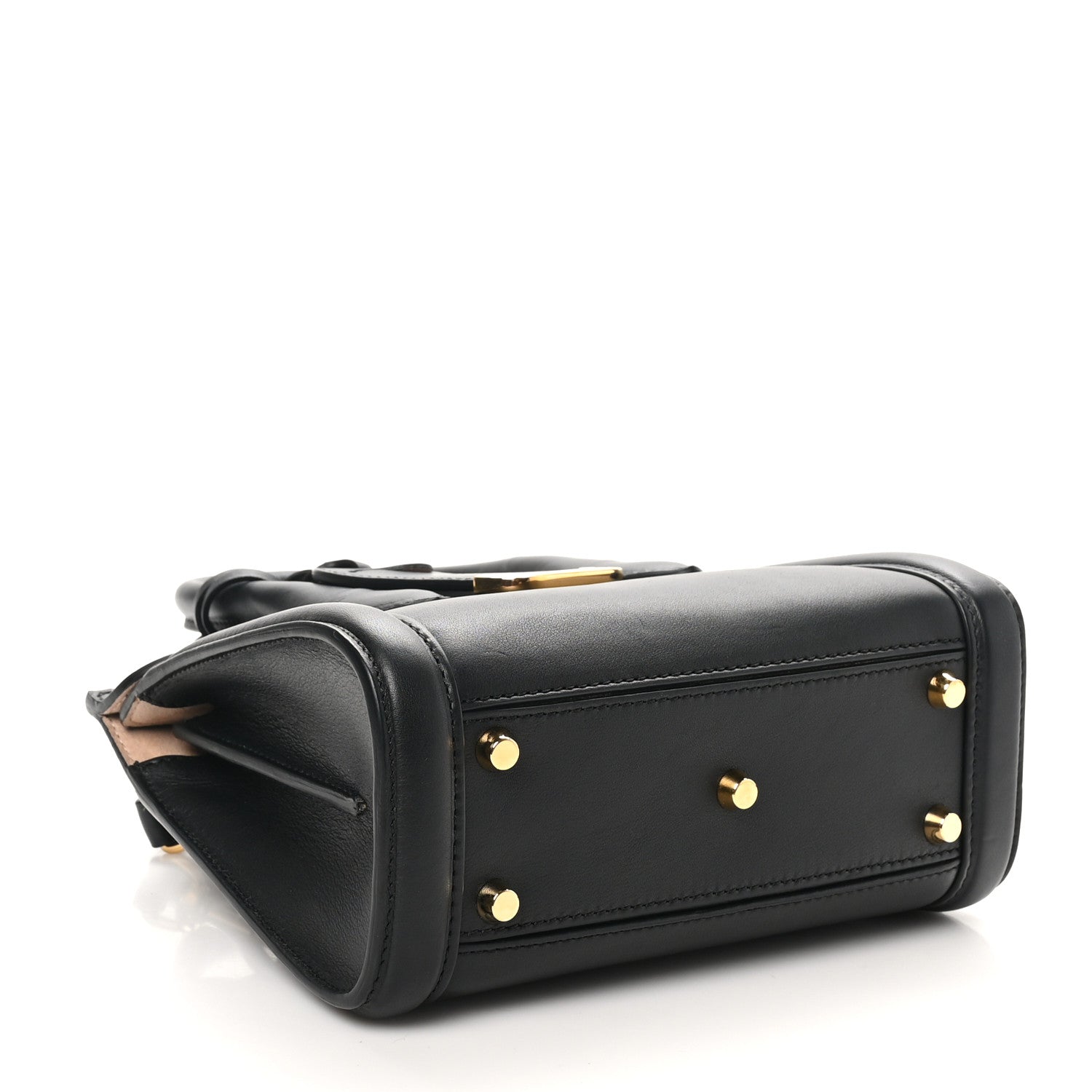 Alexander McQueen Calfskin Mini Heroine 21 Black 4 of 9