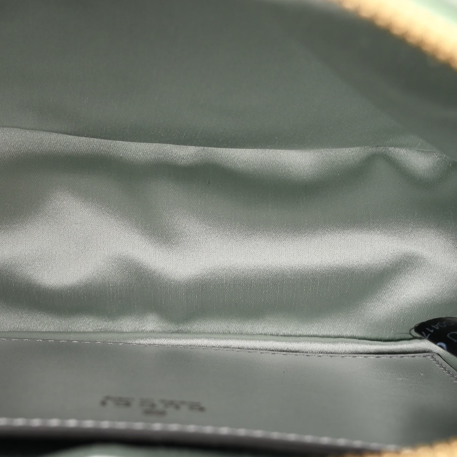 Gucci Iridescent Nappa Chevron Matelasse Small GG Marmont Chain Shoulder Bag Iridescent Salvy Green 5 of 11