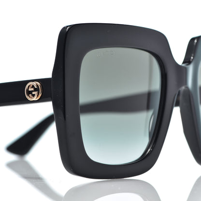 Gucci Acetate Oversize Sunglasses GG0328S Black 9 of 10