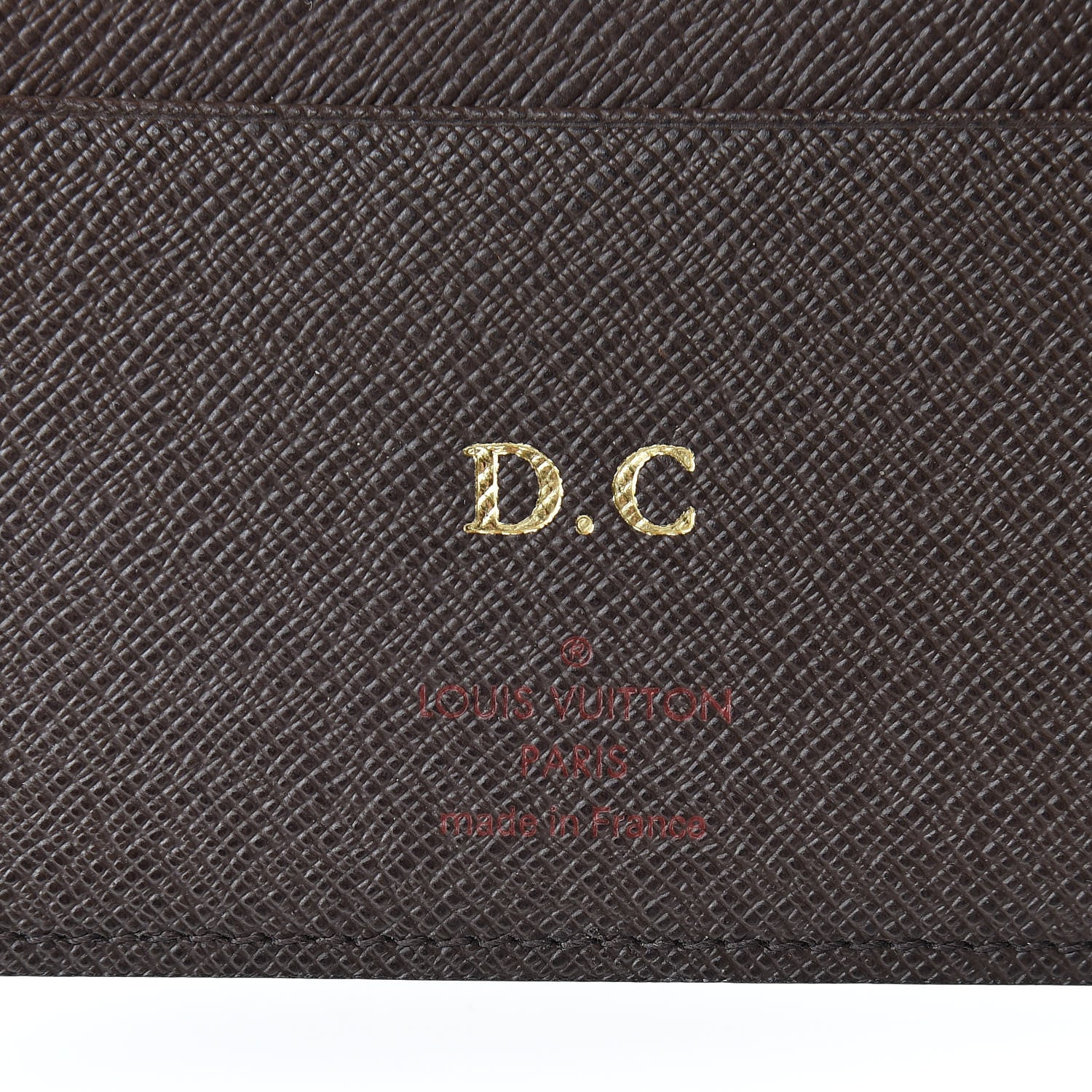 Louis Vuitton Damier Ebene Medium Ring Agenda Cover 6 of 9