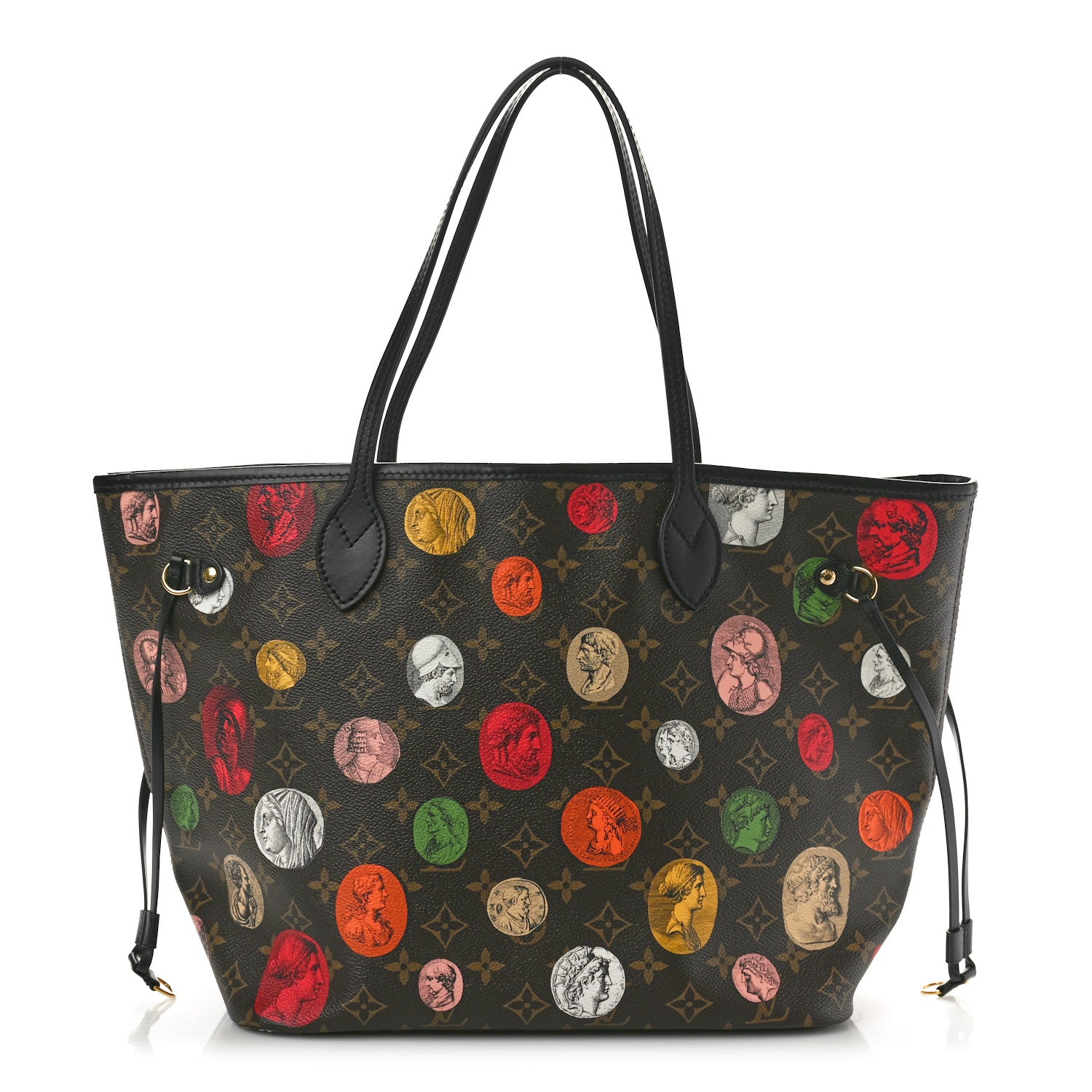 Louis Vuitton X FORNASETTI Monogram Cameo Neverfull MM 1 of 10