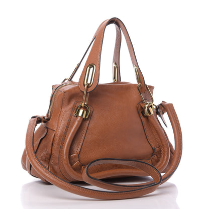 Chloe Calfskin Small Paraty Wood 4 of 16