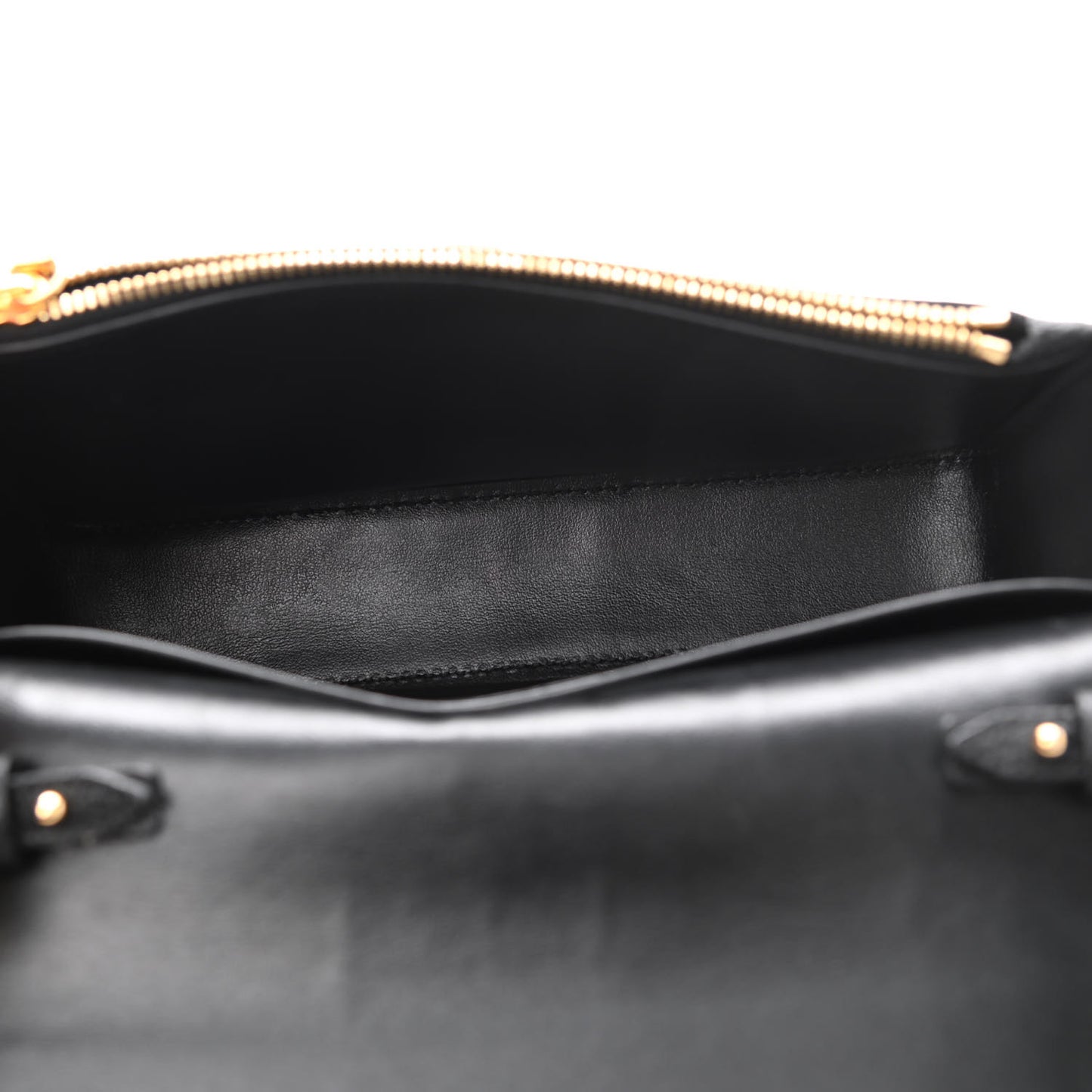 Grainy Calfskin Vintage Check Hampshire Crossbody Black