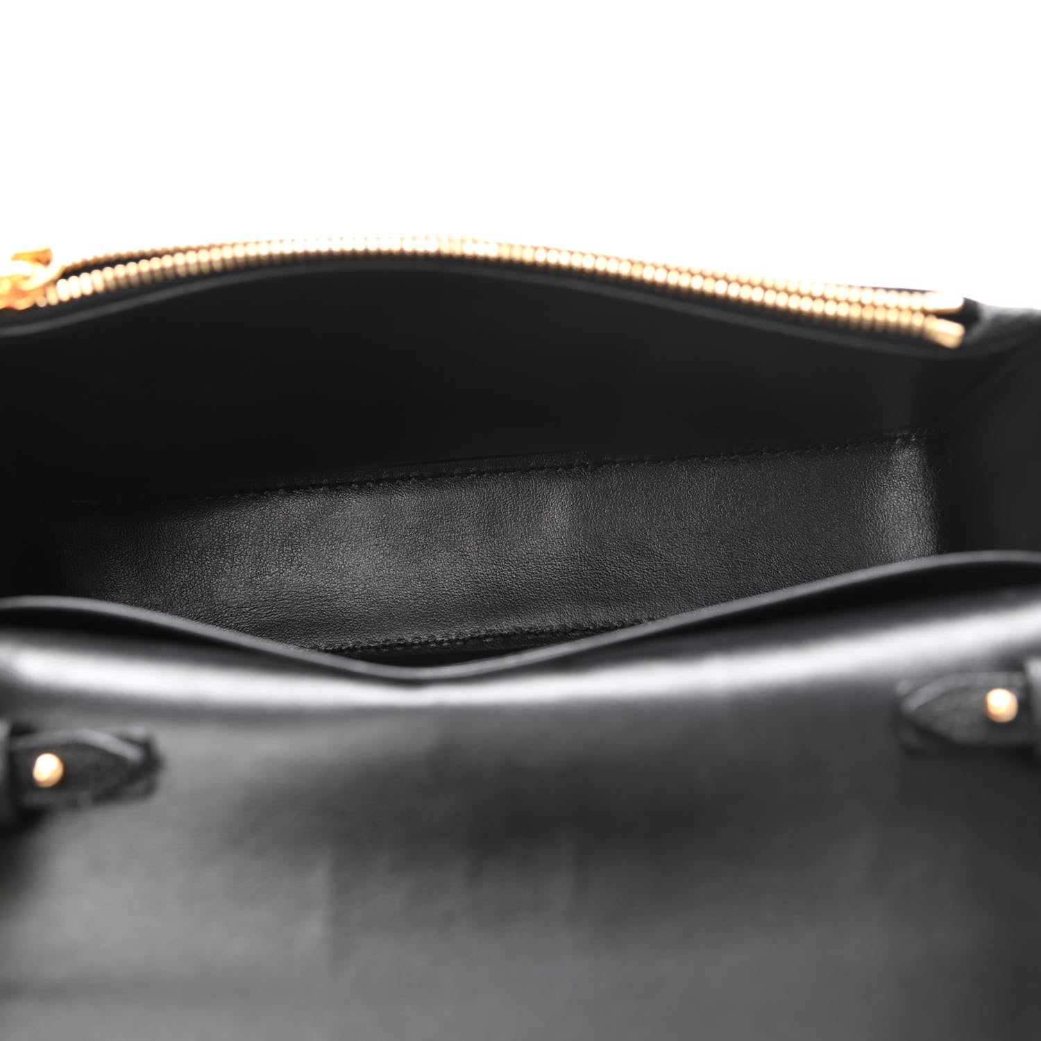 Burberry Grainy Calfskin Vintage Check Hampshire Crossbody Black 5 of 9