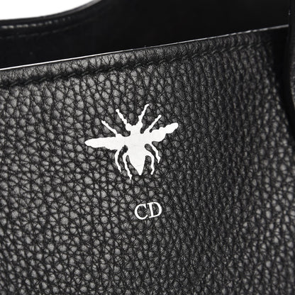 Christian Dior Grained Calfskin D-Bee Shopper Black 9 of 10