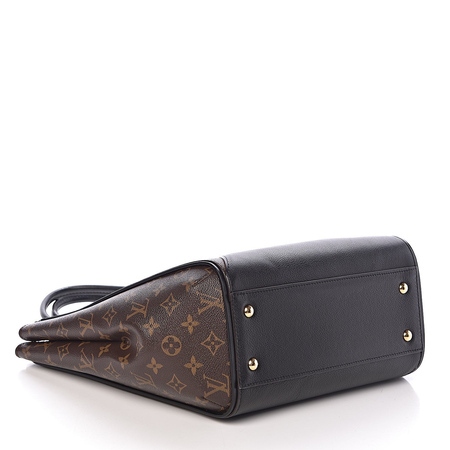 Louis Vuitton Calfskin Monogram Kimono Tote Black 4 of 9