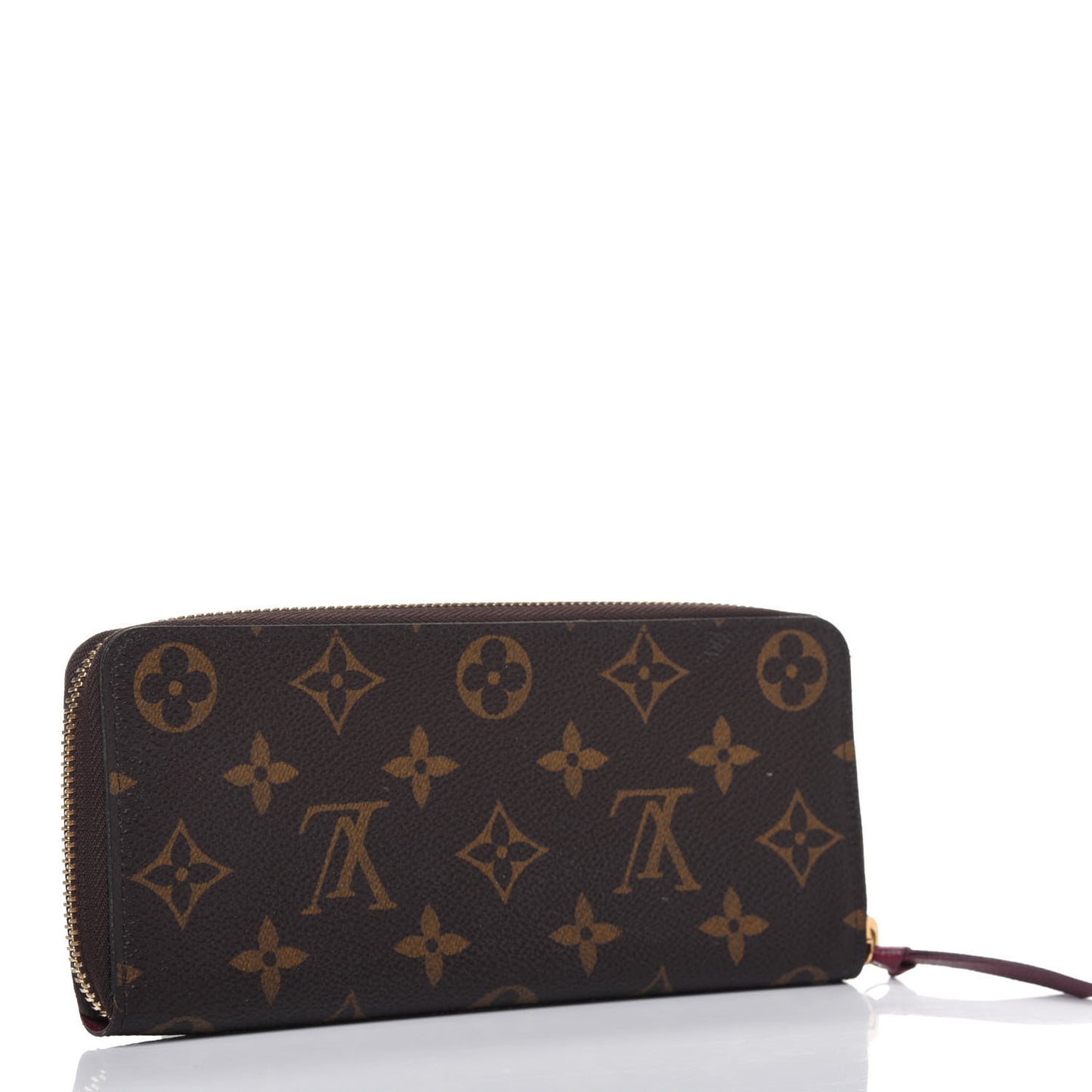 Monogram Clemence Wallet Fuchsia