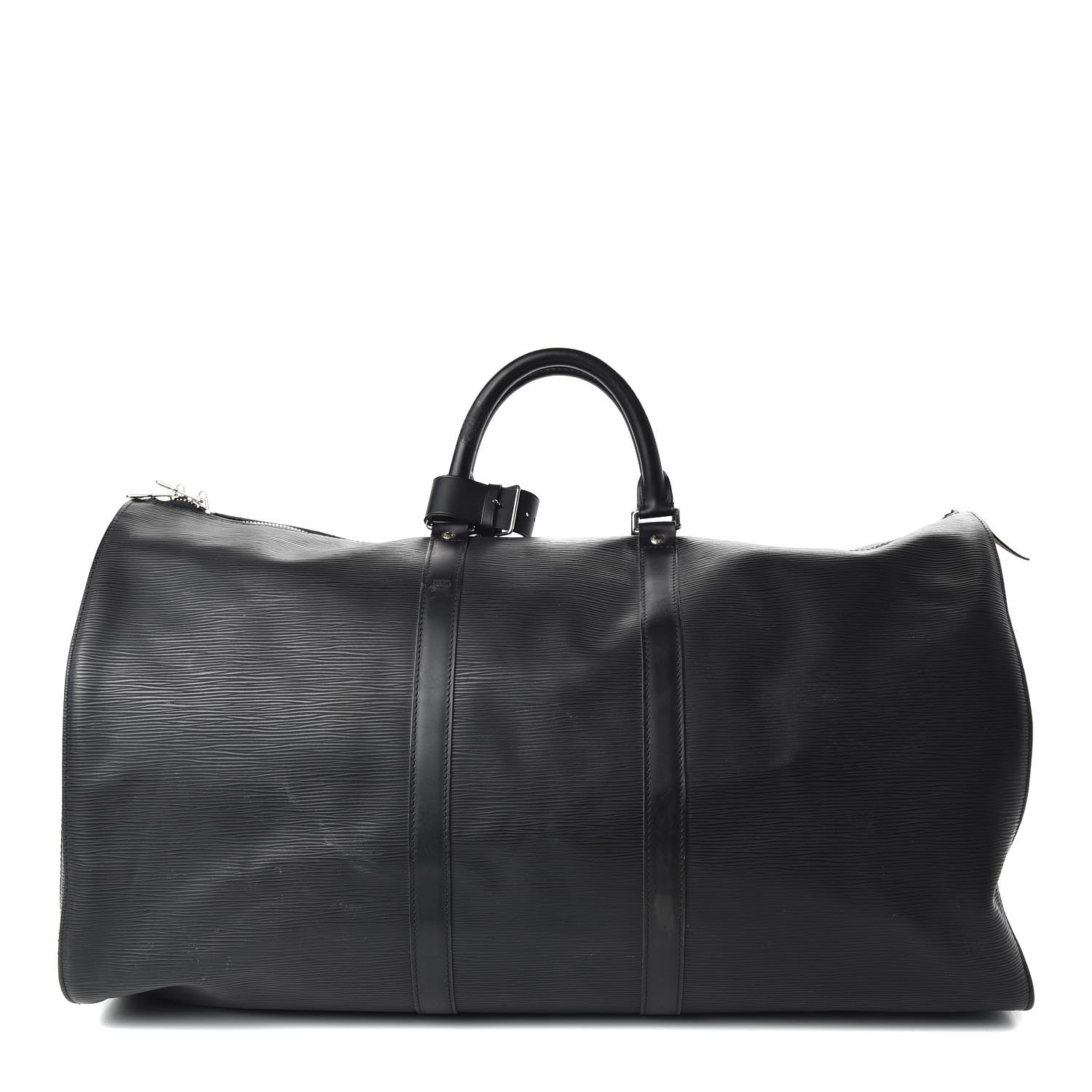 Louis Vuitton Epi Keepall 55 Black 1 of 11