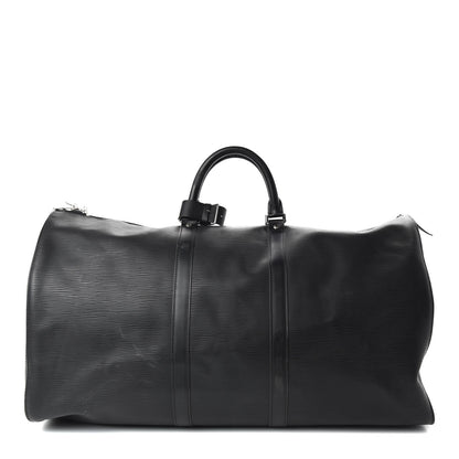 Louis Vuitton Epi Keepall 55 Black 1 of 11
