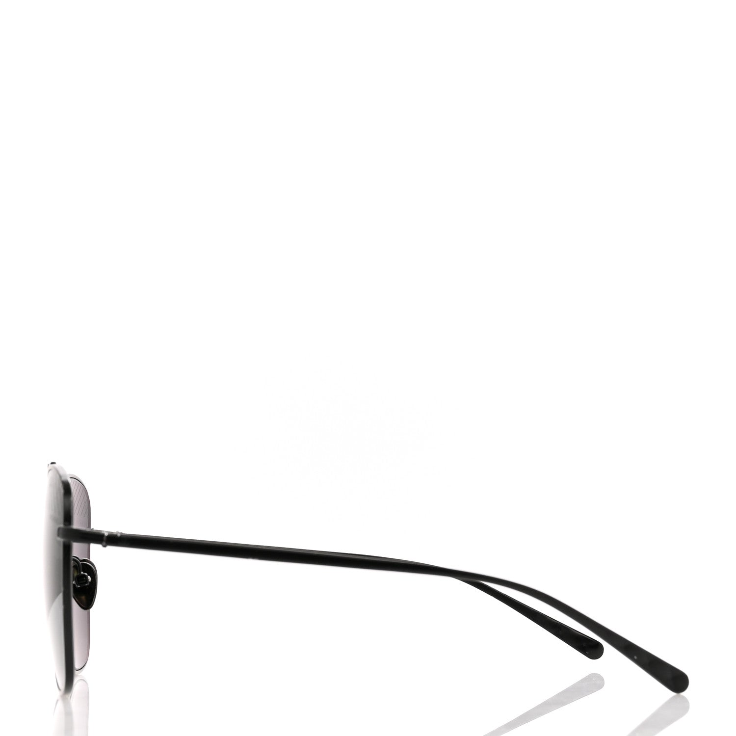Chanel Metal Pilot Sunglasses 4256 Black 3 of 8
