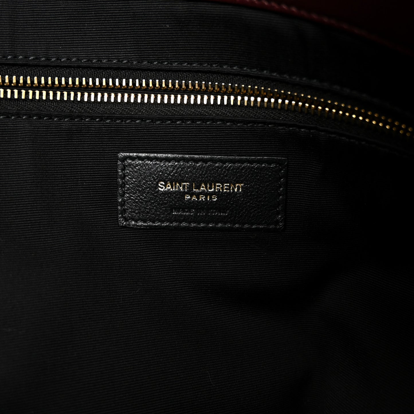 Lambskin Quilted Maxi Icare Shopping Tote  Rouge Cabernet