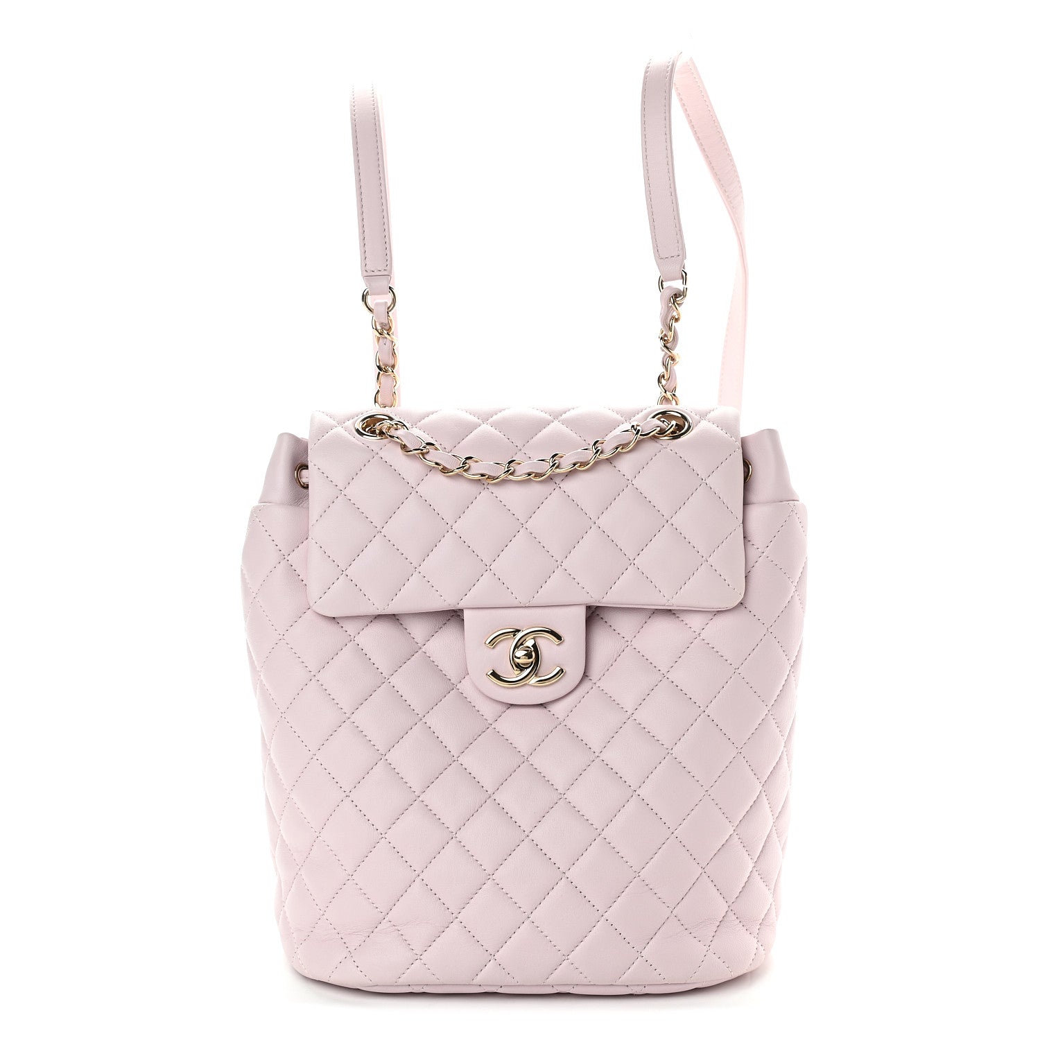 Chanel Lambskin Quilted Small Urban Spirit Backpack Light Pink 1 of 9