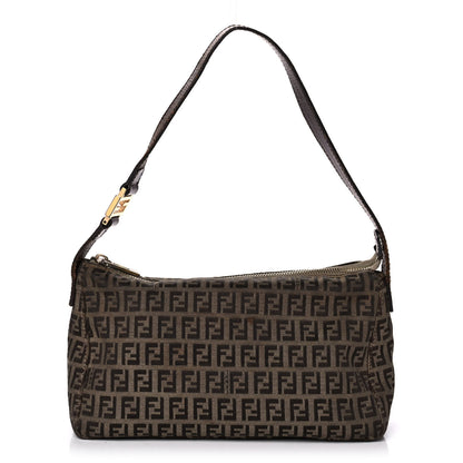 Fendi Zucchino Pochette Brown 1 of 12