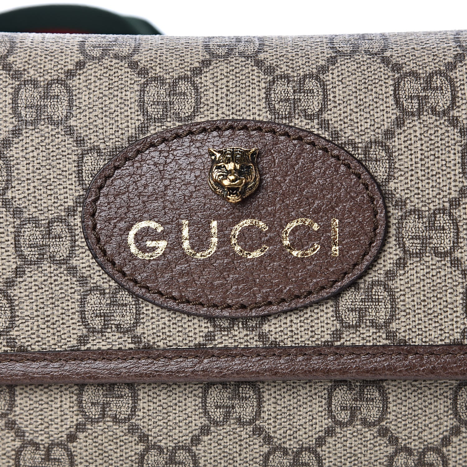 Gucci GG Supreme Calfskin Printed Web Totem Three Piece Shoulder Bag 10 of 11