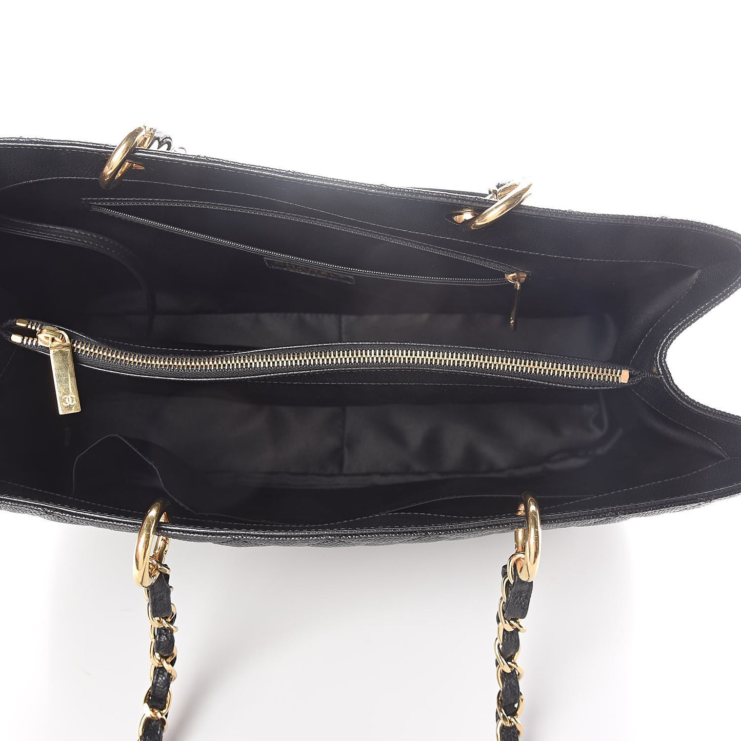 Caviar Quilted XL Grand Shopping Tote GST Black