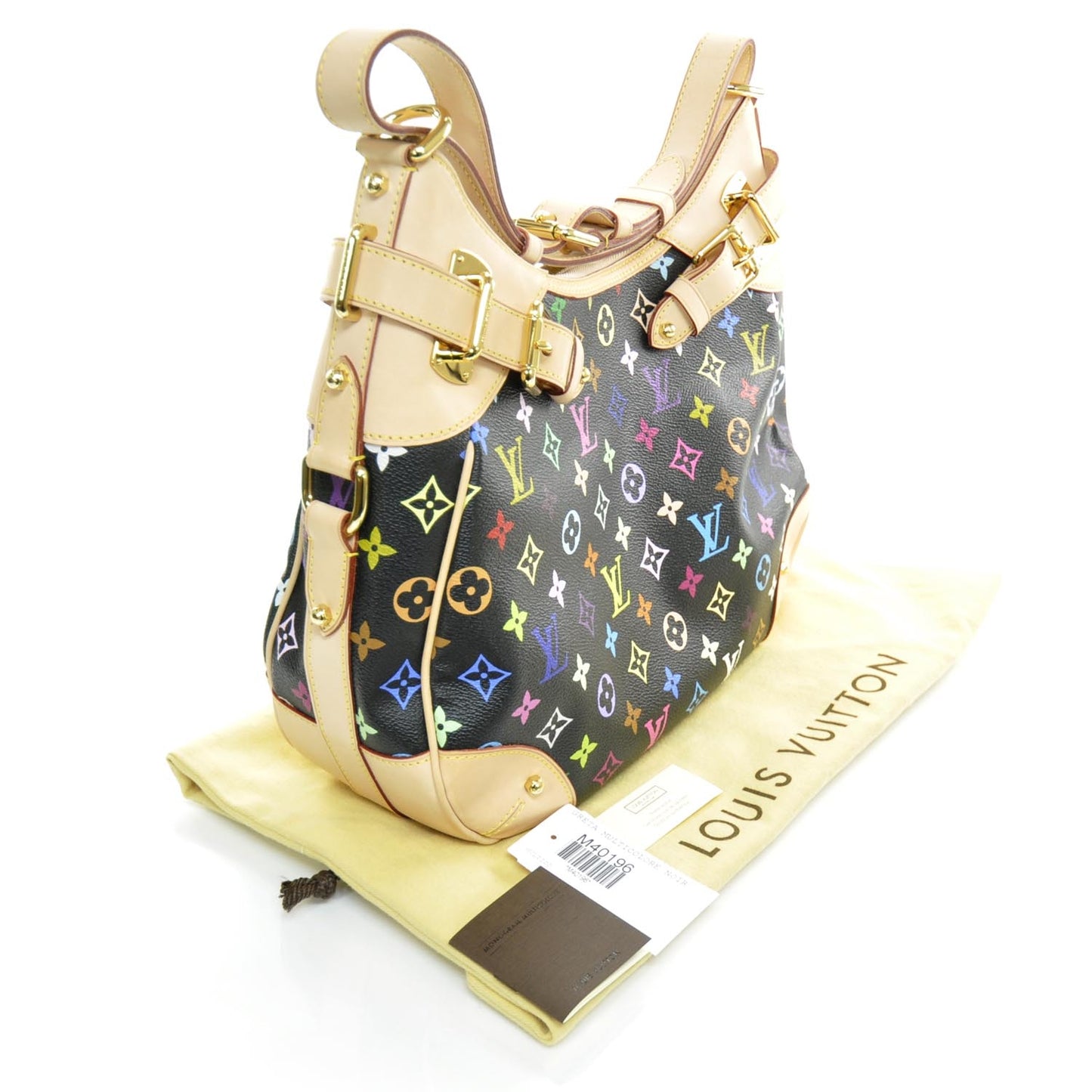Monogram Multicolor Greta Black