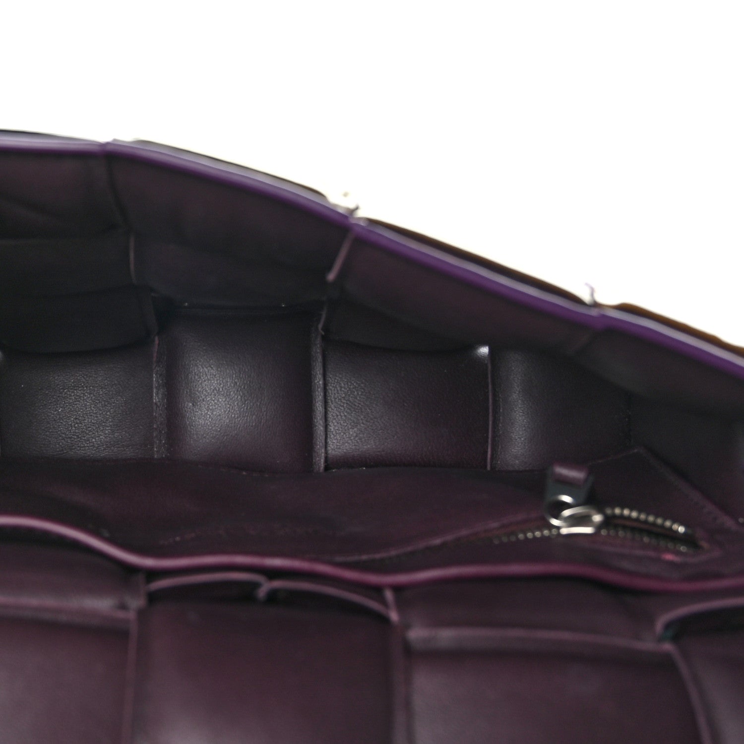 Bottega Veneta Glossy Nail Polish Nappa Maxi Intreccio Padded Cassette Crossbody Bag Holographic 5 of 8