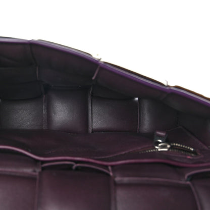 Bottega Veneta Glossy Nail Polish Nappa Maxi Intreccio Padded Cassette Crossbody Bag Holographic 5 of 8