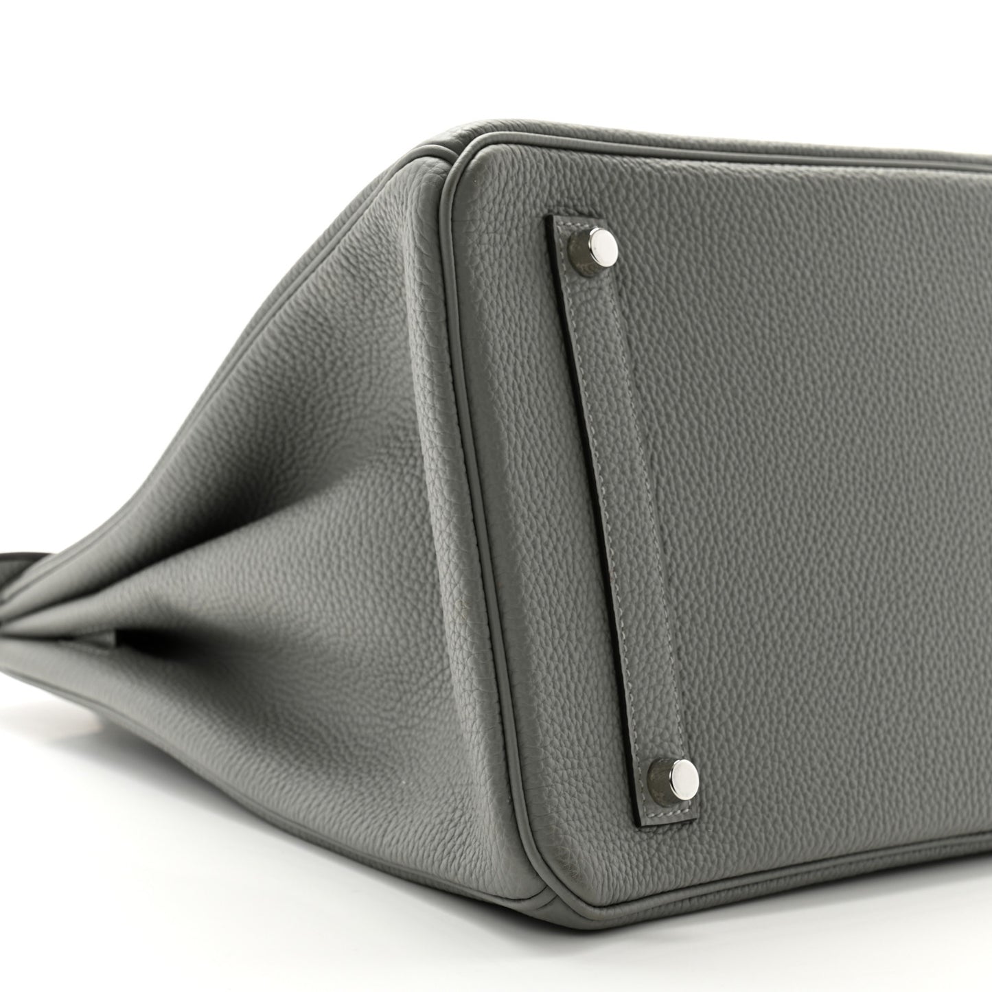 Togo Verso Birkin 35 Gris Mouette Bleu Agate