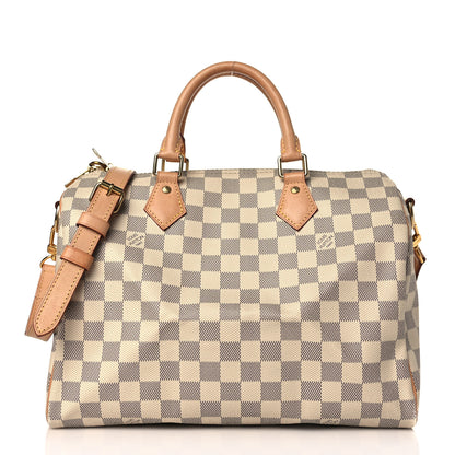 Louis Vuitton Damier Azur Speedy Bandouliere 30 1 of 11