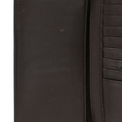 Bottega Veneta Nappa Intrecciato Leopard Print Continental Wallet Brown 13 of 13