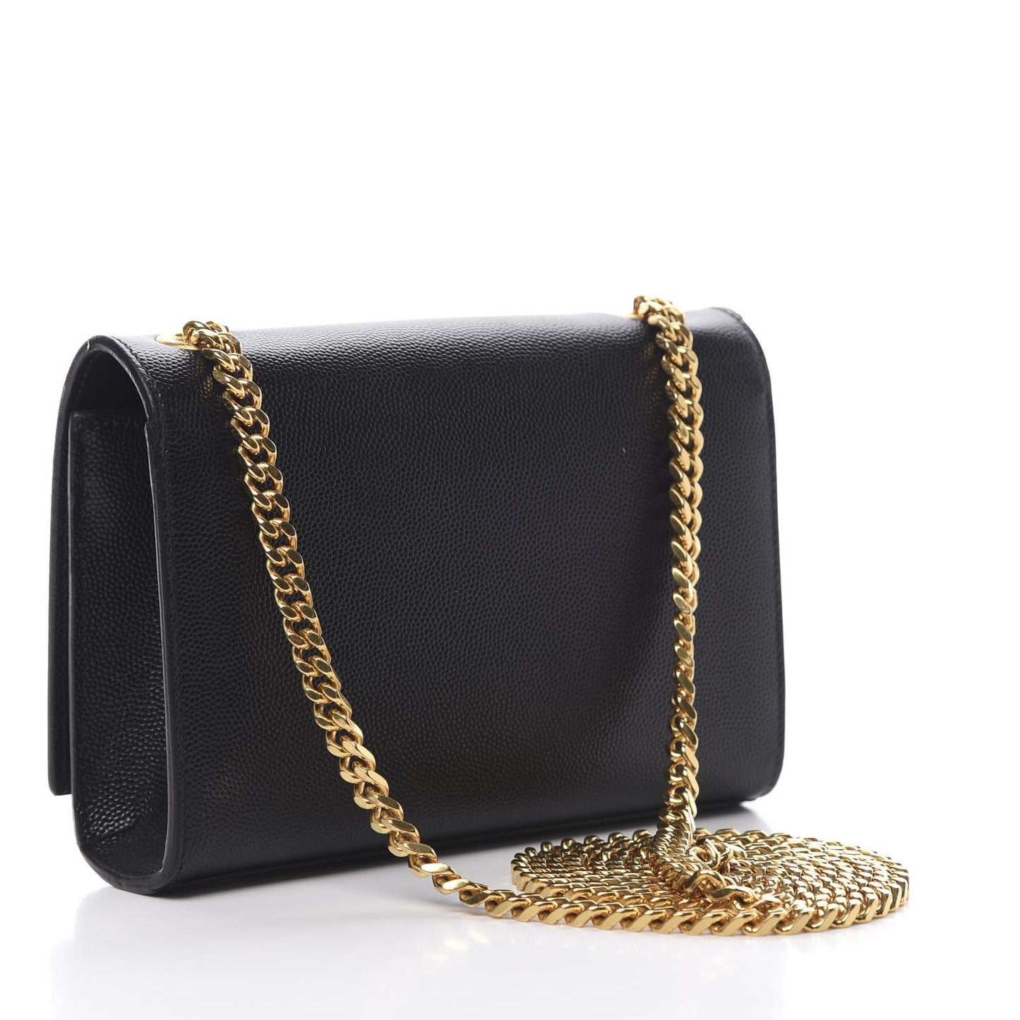 Grain De Poudre Small Monogram Kate Satchel Black